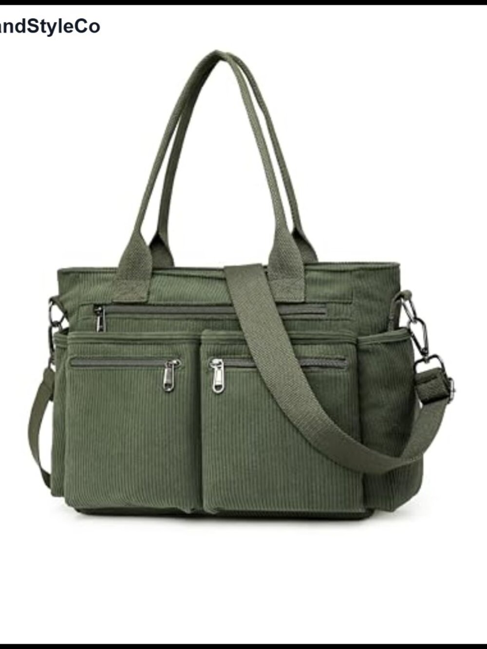 Corduroy Crossbody Tote Bag for Women Cute Shoulder Bag